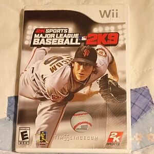 Major League Baseball 2K9 for Wii - Black and White